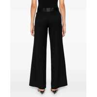 Pantaloni Victoria Beckham Dama - Pantaloni casual Victoria Beckham Wool Pants BLACK Femei (BM 15970097) - B-mall.ro