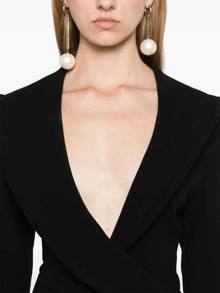 Rochii casual Magda Butrym Sculptural Mini Dress BLACK Femei (BM 15970118) 5