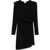 Magda Butrym Sculptural Mini Dress BLACK
