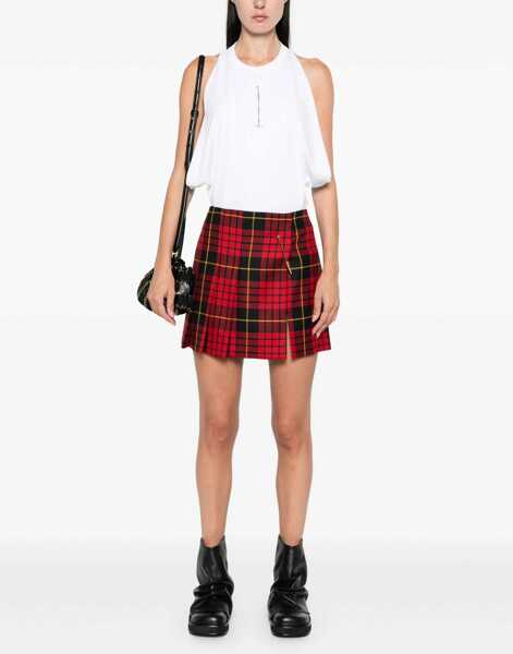 Bluze Alexander McQueen Ribbed Tank Top WHITE Femei (BM 15970145) 2