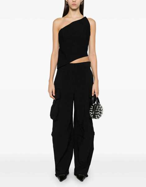 Bluze Alexander Wang Pointed Hem Top BLACK Femei (BM 15970334) 2