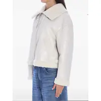 Bomber jacket Salvatore Santoro Dama - Bomber jacket Salvatore Santoro Shearling Jacket WHITE Femei (BM 15970553) - B-mall.ro