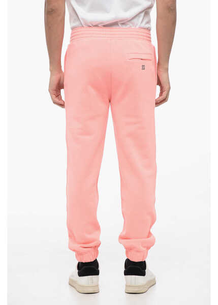 Pantaloni de trening Givenchy Brushed Cotton Sweatpants With Logo Patch Pink Barbati (BM 15970892) 2