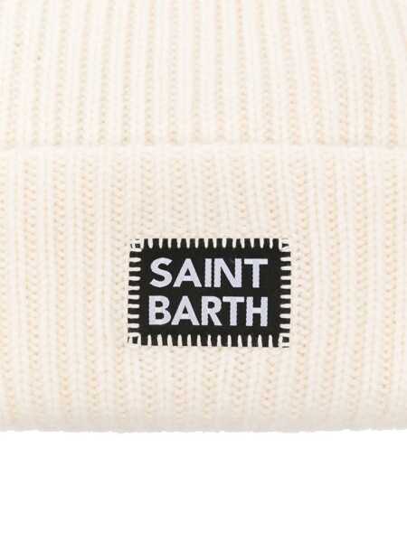 Palarii Mc2 Saint Barth KNITTED CAP White Fete (BM 15972092) 2