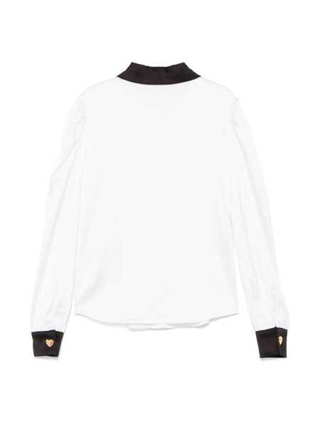 Camasi Moschino LONG SLEEVED SHIRT White Fete (BM 15972263) 2