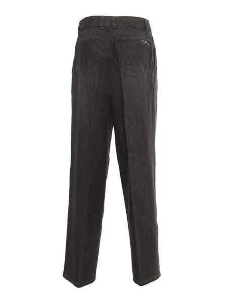 Blugi drepti Michael Kors PLEATED TROUSER JEAN Gray Femei (BM 15972527) 2