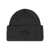 Alexander Wang Alexander Wang Ribbed Beanie With Domed Logo Patch Accessories GREY