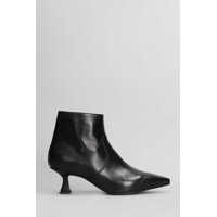 Bocanci Anna F. High Heels Ankle Boots Femei