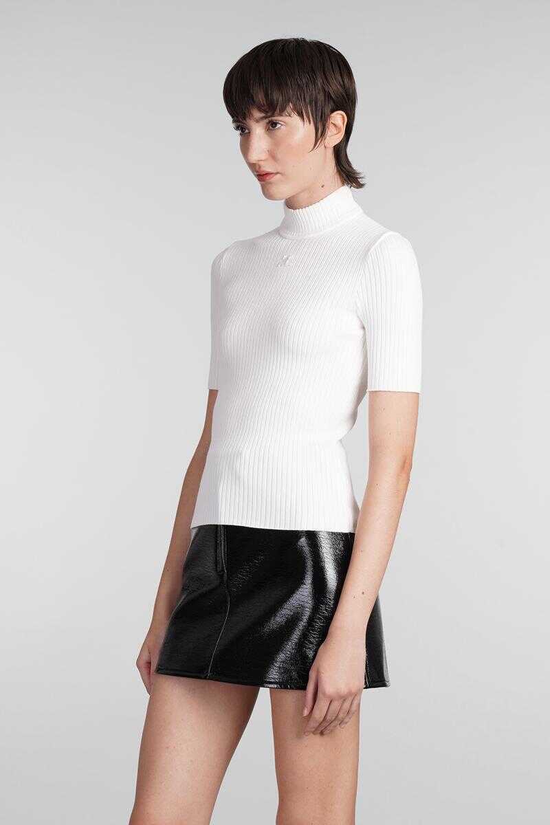 Pulovere COURRGES Courrges Knitwear WHITE Femei (BM 15974885) 4