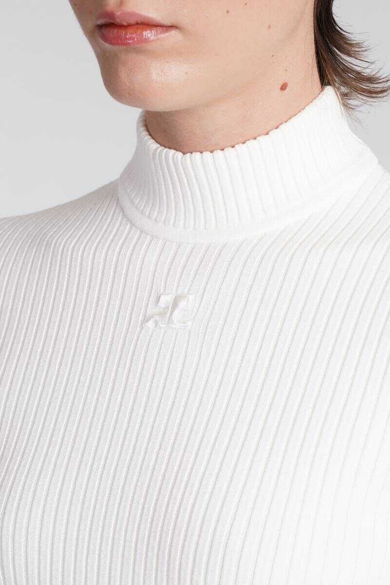 Pulovere COURRGES Courrges Knitwear WHITE Femei (BM 15974885) 5