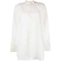 Topuri Róhe Double Layered Organza Top Clothing Femei