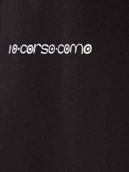 Topuri 10 CORSO COMO 10 Corso Como T-Shirts And Polos Black Femei (BM 15978599) 3