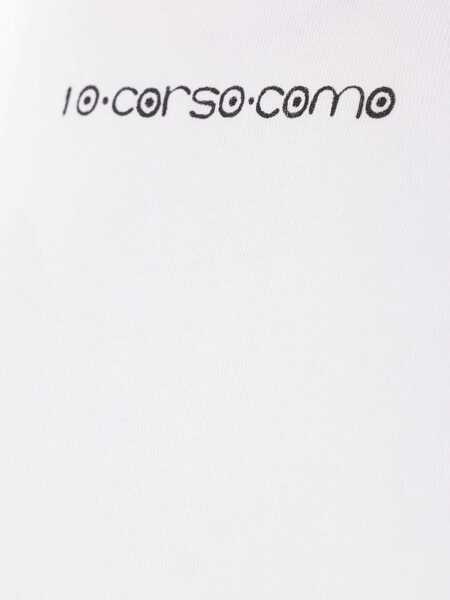 Topuri 10 CORSO COMO 10 Corso Como T-Shirts And Polos WHITE Femei (BM 15978602) 3