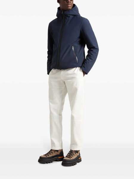 Paltoane Woolrich Woolrich Jacket MELTON BLUE Barbati (BM 15978692) 2