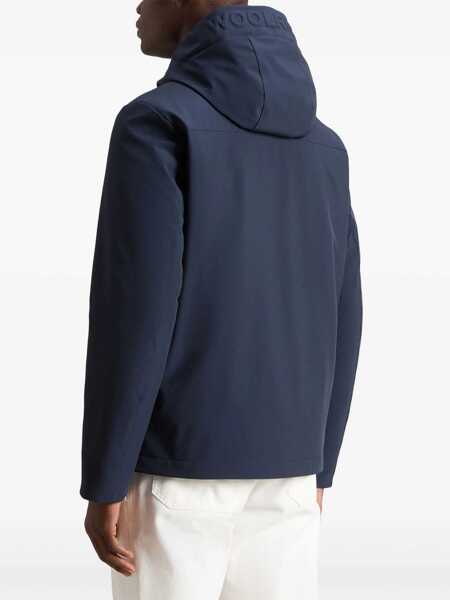 Paltoane Woolrich Woolrich Jacket MELTON BLUE Barbati (BM 15978692) 4