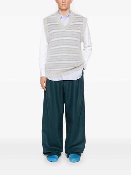 Geci Marni Marni Fuzzy Wuzzy Vest GRAY Barbati (BM 15979184) 2