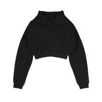 Pulovere Entire Studios Cropped Heavy Hood Clothing Femei