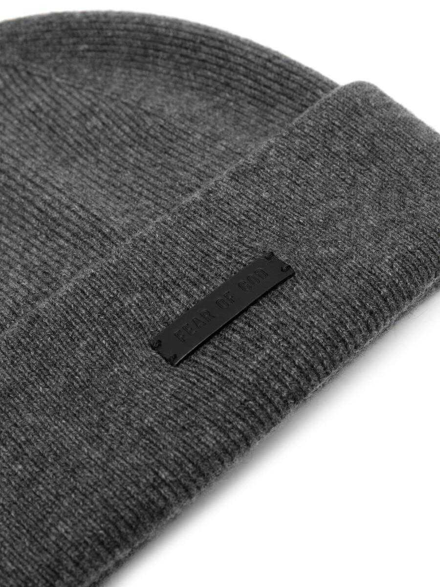 Caciuli FEAR OF GOD Fear Of God Beanie Accessories 015 GRANITE Barbati (BM 15979745) 2