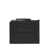 Lanvin Lanvin Zipped Card Holder With  Label Accessories Black