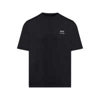 Tricouri AMI Paris Logo-Print Organic Cotton T-Shirt Femei