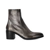 Cizme lungi STRATEGIA GREY HEELED ANKLE BOOT Femei