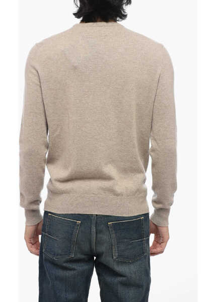 Pulovere Ermenegildo Zegna Oasi Crew Neck Pure Cashmere Sweater Beige Barbati (BM 15985862) 2