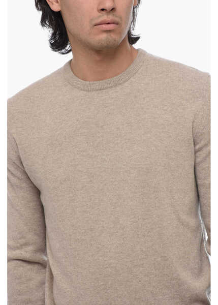Pulovere Ermenegildo Zegna Oasi Crew Neck Pure Cashmere Sweater Beige Barbati (BM 15985862) 3