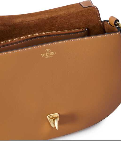 Genti de umar Valentino Garavani Ohval Small Shoulder Bag BROWN Femei (BM 15986399) 3