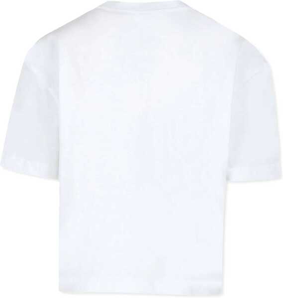 Tricouri MSGM Jersey T-Shirt Girl WHITE Fete (BM 15986540) 2