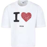 Tricouri MSGM Jersey T-Shirt Girl
