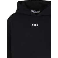 Bluze de trening pentru Fete pagina 2 - Bluze de trening MSGM Hoodie Girl BLACK Fete (BM 15986582) - B-mall.ro