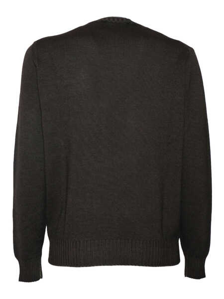 Pulovere Phi Fdl CREWNECK SWEATER Brown Barbati (BM 15989522) 2