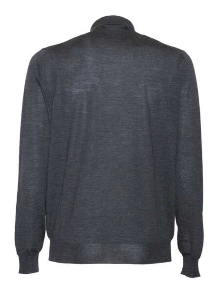 Tricouri Polo Phi Fdl MERINO WOOL POLO Gray Barbati (BM 15989708) 2