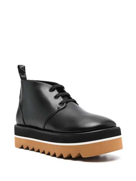 Bocanci Stella McCartney Stella McCartney Desert Sneak-Elyse Ankle Boots Black Femei (BM 15991745) 2