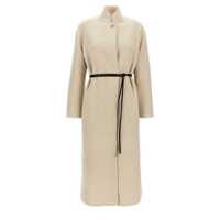 Paltoane Fabiana Filippi Single-Breasted Coat Femei