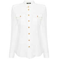 Camasi Balmain Shirts White Femei