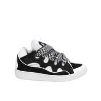 Sneakers Lanvin Sneakers In Leather, Fabric And Suede Femei