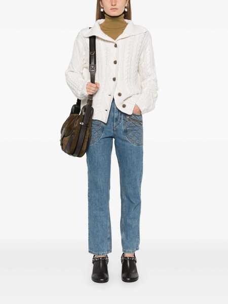 Pantaloni casual Isabel Marant Isabel Marant Catarina Denim Trousers BLUE Femei (BM 15996311) 2