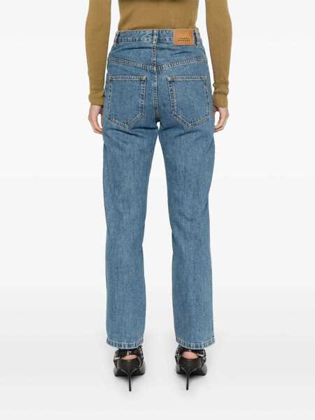 Pantaloni casual Isabel Marant Isabel Marant Catarina Denim Trousers BLUE Femei (BM 15996311) 4