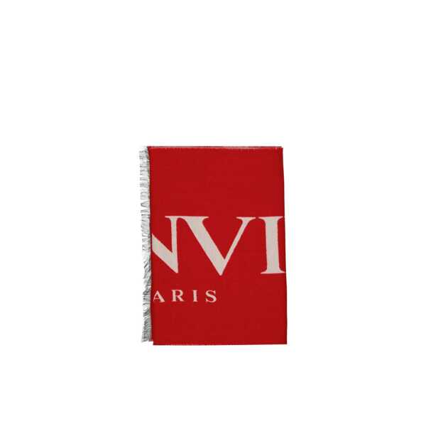 Esarfe Lanvin Lanvin Wool And Silk Scarf Red Femei (BM 15999401) 1