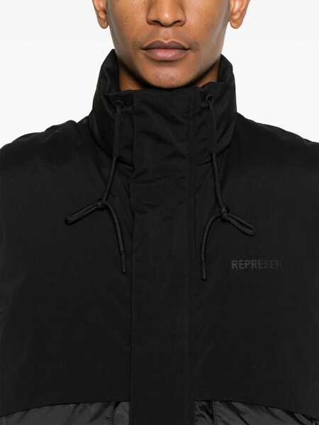 Veste casual REPRESENT Padded Vest BLACK Barbati (BM 15999461) 5