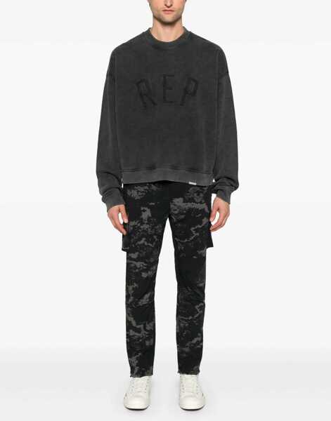 Bluze de trening REPRESENT Rep Applique Sweatshirt BLACK Barbati (BM 15999464) 2