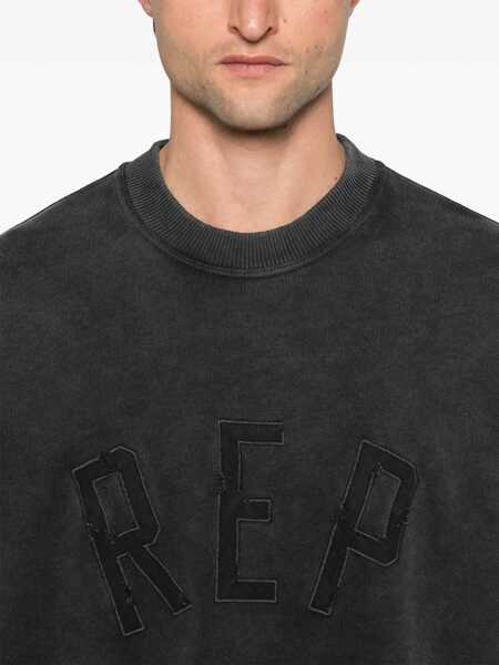 Bluze de trening REPRESENT Rep Applique Sweatshirt BLACK Barbati (BM 15999464) 5