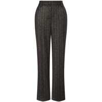 Pantaloni scurti Alberta Ferretti Lurex Stright Trousers Clothing Femei