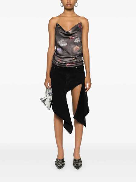 Topuri Y/PROJECT Y/Project Evergreen Invisible Strap Slip Top Clothing Black Femei (BM 16000082) 2