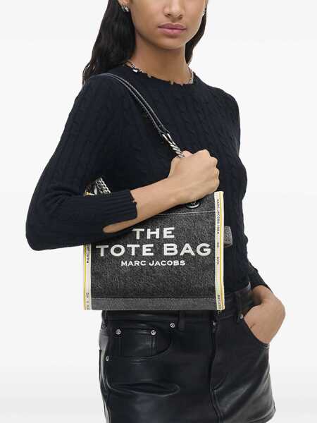 Genti de mana Marc Jacobs Marc Jacobs The Denim Chain Small Tote Bag BLACK WASH Femei (BM 16001420) 2