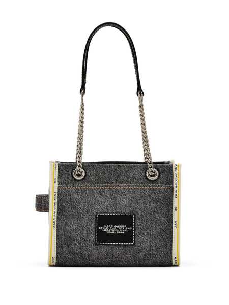 Genti de mana Marc Jacobs Marc Jacobs The Denim Chain Small Tote Bag BLACK WASH Femei (BM 16001420) 3