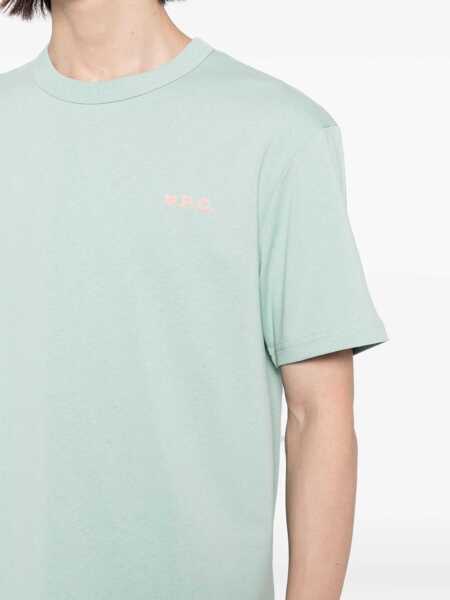 Tricouri A.P.C. A.P.C. T-SHIRT COHBQH26391 APG ECRU CHINE  ROUGE Blg Mastic Rouge Barbati (BM 16010648) 5