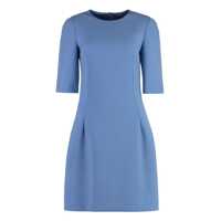 Rochii Dolce & Gabbana Wool Crepe Dress Femei