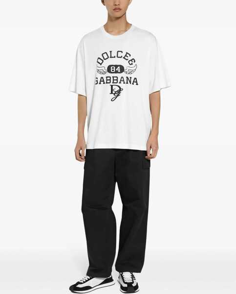 Tricouri Dolce & Gabbana Cotton T-Shirt WHITE Barbati (BM 16013870) 2
